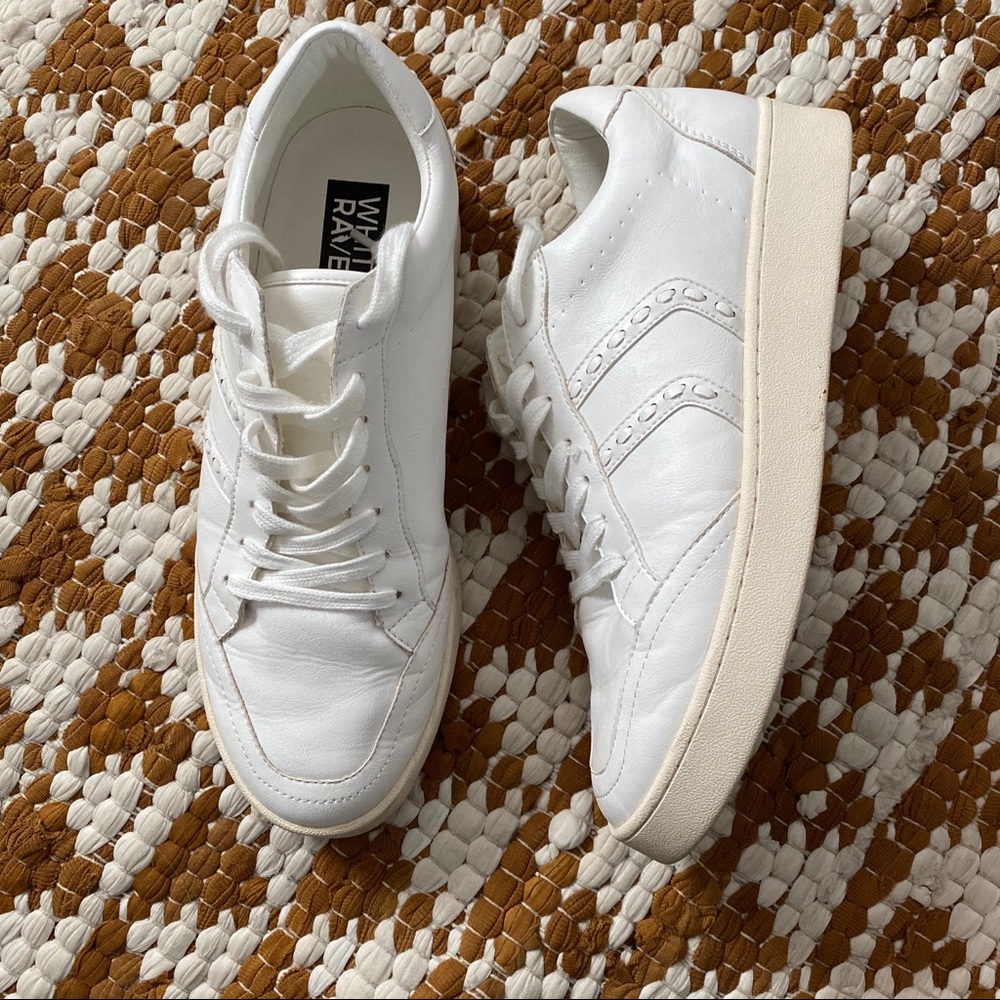 White sneakers